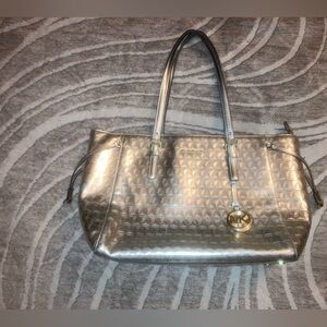 Michael Kors metallic Tote